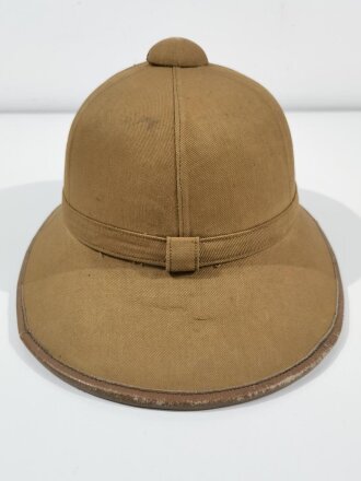 Kriegsmarine Tropenhelm , getragenes Stück in Kopfgrösse 56 datiert 1940