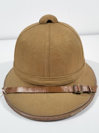 Kriegsmarine Tropenhelm , getragenes Stück in Kopfgrösse 56 datiert 1940