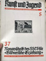 " Kunst und Jugend" Amtliches Organ des NSLB für künstlerische Erziehung, 37 Ausgaben, jeweils nicht auf Vollständigkeit und Zustand geprüft