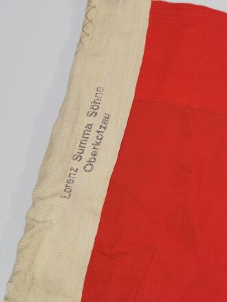 Reichskriegsflagge der Kriegsmarine 80x135cm , leicht angeschmutzt, ein kleines Loch