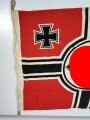 Reichskriegsflagge der Kriegsmarine 80x135cm , leicht angeschmutzt, ein kleines Loch