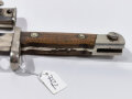 Kaiserreich, Seitengewehr M71/84, Eigentumstück in gutem Zustand, die Scheide nicht geschrumpft