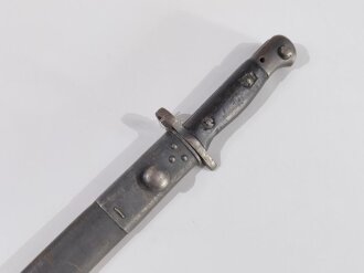 Seitengewehr England, Modell  P 07 mit Lederscheide,...