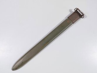 U.S. WWII, M1917 Shotgun Bayonet Scabbard, 46 cm,...