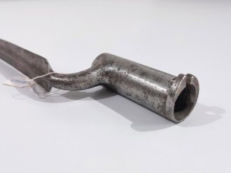 Österrreich, Tüllenbajonett Modell 1799 ohne Scheide, Länge 56 cm,Tülleninnendurchmesser 22,5cm , Tüllenlänge78,5 cm