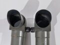 1.Weltkrieg, Scherenfernrohr 09 von Carl Zeiss Jena, klare Optik, deutliche Strichplatte,  feldgrauer Originallack. Die Regenschutzrohre wohl ursprünglich nicht zugehörig
