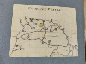 1.Weltkrieg Fotoalbum eines Angehörigen IR55, später Oberschlesisches Regiment 62. Stellungskämpfe vor Dünaburg, später Flandern und Somme. Jede Seite des Album ist fotografiert. Seitenmaß je 25 x 32cm