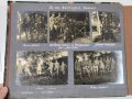 1.Weltkrieg Fotoalbum eines Angehörigen IR55, später Oberschlesisches Regiment 62. Stellungskämpfe vor Dünaburg, später Flandern und Somme. Jede Seite des Album ist fotografiert. Seitenmaß je 25 x 32cm