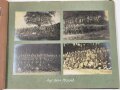 1.Weltkrieg Fotoalbum eines Angehörigen IR55, später Oberschlesisches Regiment 62. Stellungskämpfe vor Dünaburg, später Flandern und Somme. Jede Seite des Album ist fotografiert. Seitenmaß je 25 x 32cm