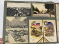 1.Weltkrieg Fotoalbum eines Angehörigen IR55, später Oberschlesisches Regiment 62. Stellungskämpfe vor Dünaburg, später Flandern und Somme. Jede Seite des Album ist fotografiert. Seitenmaß je 25 x 32cm