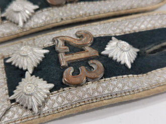 Heer, Paar Schulterklappen für einen Stabsfeldwebel im Infanterie Regiment 231, getragenes Paar