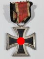 Eisernes Kreuz 2. Klasse 1939, Hersteller 13 im Bandring für "Gustav Brehmer, Markneukirchen", Hakenkreuz minimal berieben, sehr guter Zustand