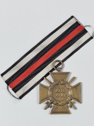 Ehrenkreuz für Frontkämpfer mit Bandabschnitt...