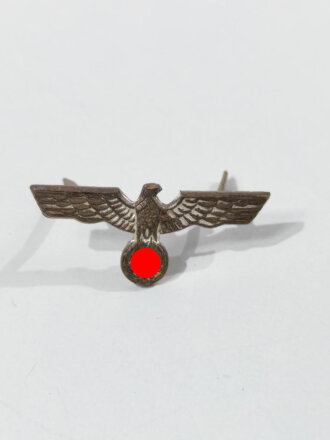 Adlerauflage für eine Ordensspange " Adler für die Dienstauszeichung 12 Jahre in der Wehrmacht " Größe 24 mm