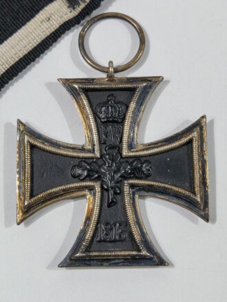 Eisernes Kreuz 2.Klasse 1914, Hersteller "+M+" im Bandring namentlich nicht bekannt/ Sehr selten