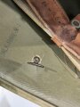 U.S. 2. Weltkrieg, früher Innenhelm aus Presspappe "papercloth Hawley liner" Schweißband und neckstrap neueren Datums, aber vermutlich so getragen. Selten