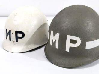 U.S. 2. Weltkrieg, Stahlhelm "MP"...