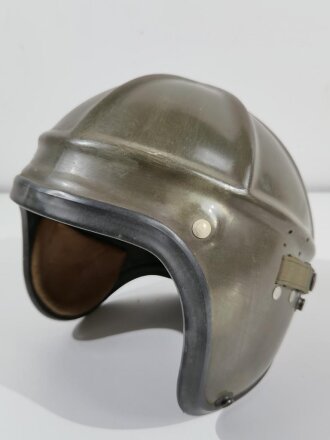 Frankreich, Helm für fliegendes Personal "Type 403 M2ART", datiert 1956. Originallack, guter Gesamtzustand