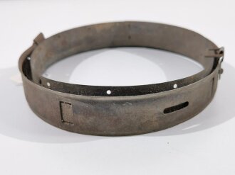 Ring für Stahlhelm Innenfutter Wehrmacht, datiert 1940, für Glockengrösse 66