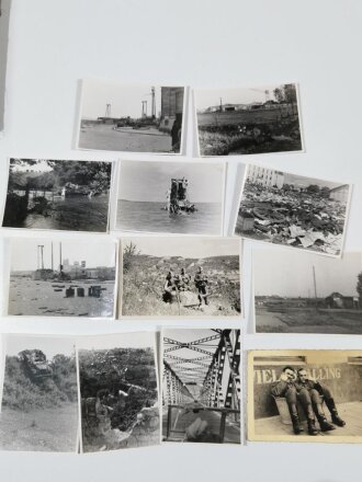 Frankreichfeldzug, Fotoalbum eines Landser mit etwa 90 Fotos