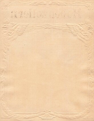 Kaiserreich, patriotisches Etikett? , teils erhaben geprägt " Hohenzollern" 10,5 x 13,5cm