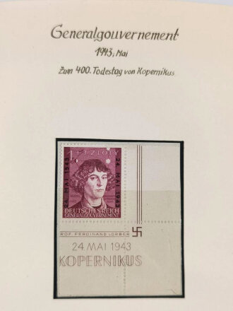 Generalgouvernement , umfangreiche Sammlung Briefmarken