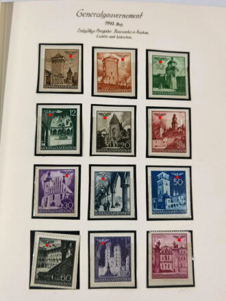 Generalgouvernement , umfangreiche Sammlung Briefmarken