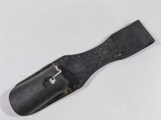 Koppelschuh zum Seitengewehr für K98 der Wehrmacht. Die Nähte alt nachgenäht