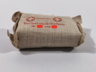 "Keimfreies Verbandpäckchen für SA und SS"