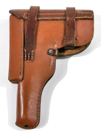 Luftwaffe Pistolentasche "für lange Browning Pistole Kl. 7,65"  Teilweise aus Ersatzmaterial