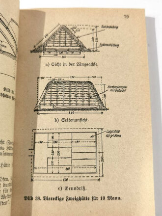 "Taschenbuch für den Winterkrieg" gekürzte Ausgabe vom 1.September 1942 mit 270 Seiten