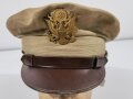 U.S. 1942 dated Officers service cap, khaki, size 7 1/8.  Good condition