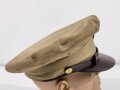 U.S. 1942 dated Officers service cap, khaki, size 7 1/8.  Good condition