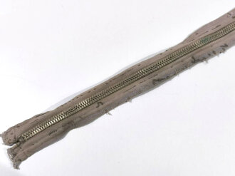 Reissverschluss " ZIPP" Buntmetall, Gesamtlänge 43cm
