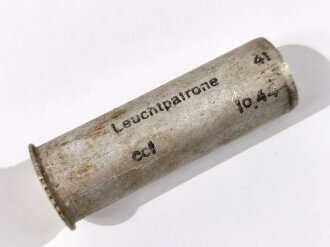 Leuchtpatrone 41, leere, abgeschossenen Hülse...