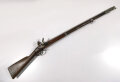 Frankreich, Steinschlossgewehr  ähnlich Typ 1816/21 ,Kaliber 17,6 mm, Gesamtlänge 137 cm, Gewicht 3,96 kg, Laufmarkierung ELG ,Schloßmarkierung Modell  Royal St.Etienne schlecht lesbar, alle Metallteile gemarkt, eventuell für einen deutschen Kleinstaat ,