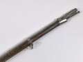 Frankreich,Steinschlossgewehr  ähnlich Typ 1816/21 ,Kaliber 17,6 mm, Gesamtlänge 137 cm, Gewicht 3,96 kg, Laufmarkierung ELG ,Schloßmarkierung Modell  Royal St.Etienne schlecht lesbar, alle Metallteile gemarkt, eventuell für einen deutschen Kleinstaat ,