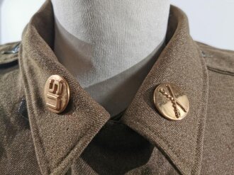 U.S. USFA United States Forces in Austria, wool field jacket dated 1944, size 38XL.