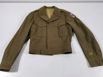 U.S. USFA United States Forces in Austria, wool field jacket dated 1944, size 36L.