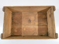 U.S. 1944 dated wood crate for "Mash corned beef" cans