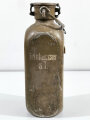 5 Liter Trinkwasser Kanne Wehrmacht. Originallack, Verschluss gängig