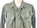 U.S. 1970 dated Coat, Mans Combat, Tropical, 3rd pattern, ripstop. Size small regular