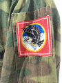 Army of the Republic of Vietnam (ARVN) Airborne Division coat, camouflage pattern, size medium regular. Used, good condition