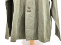 U.S. WWII Jacket, HBT. Buttonhole damage