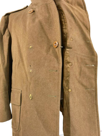 U.S. WWII Overcoat officers, dated 1942. Missing some buttons, otherwise good condition