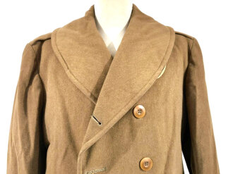 U.S. WWII Overcoat officers, dated 1942. Missing some buttons, otherwise good condition