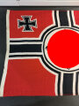 Kriegsmarine Reichskriegsflagge 150 x 250 cm. Guter Zustand, leicht angeschmutzt