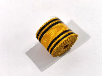 Österreich / Ungarn, Band für das Erinnerungskreuz 1912/13 "Mobilisierung Kreuz ", Schmale Ausführung für die Bandspange 15,4mm. Sie erhalten je 5 cm von der Rolle