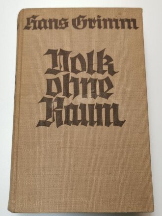 "Volk ohne Raum" datiert 1935, 1299 Seiten, DIN...