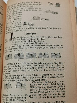 "Pimpf im Dienst" Ein Handbuch für das Deutsche Jungvolk in der HJ", datiert 1934, 348 Seiten, stark gebraucht